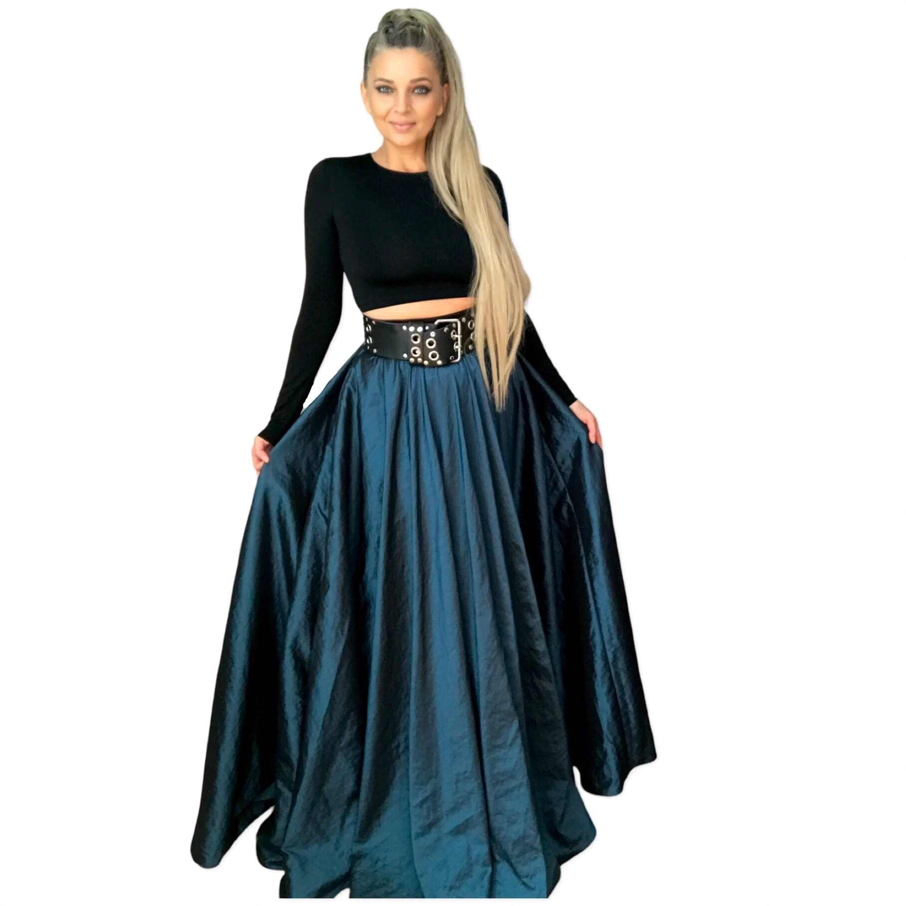 Dlouhá společenská sukně BOROS SK-L-BLP01